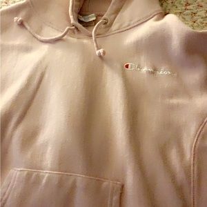 Champion pink hoodie